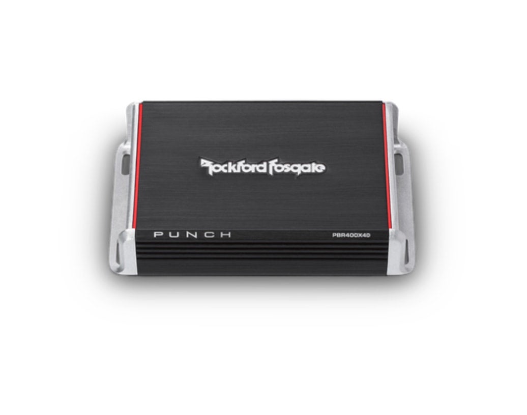 Rockford Fosgate PBR400X4D amplificador 4 canales, 400WMax