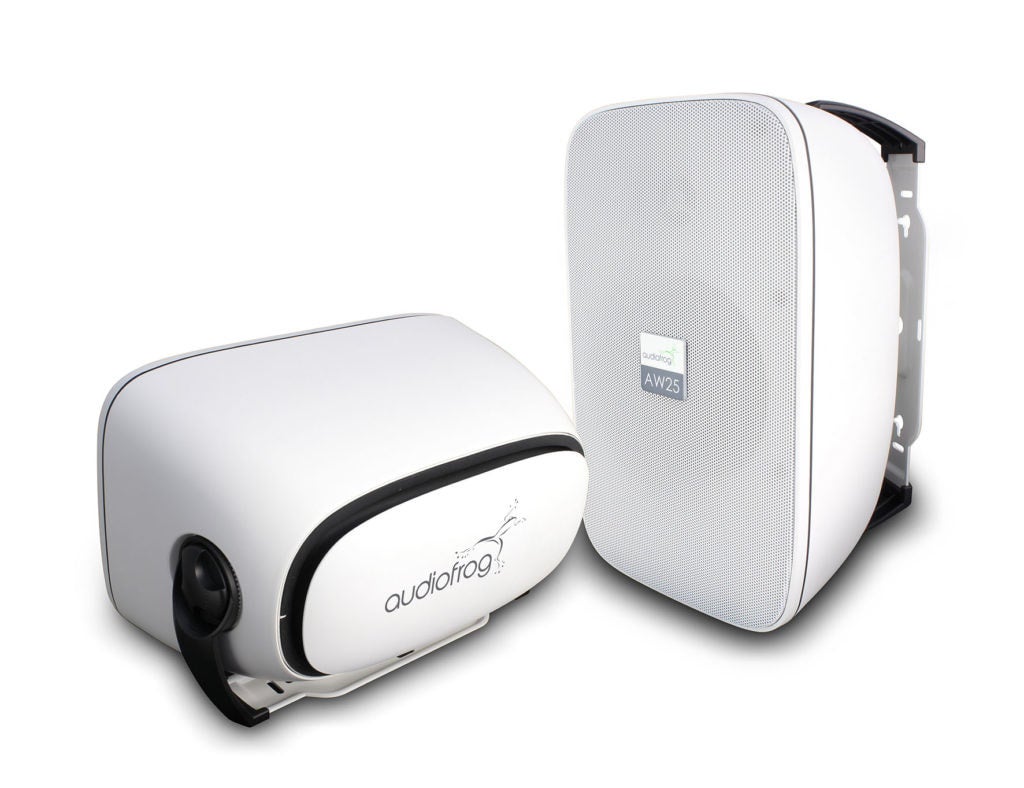 Audio Frog Display Audio Frog AW25T All Weather Outdoor- White | Bentleys Marine & Electronics